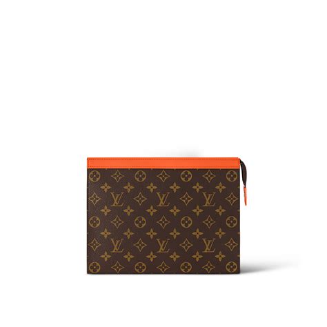 lv blue pochette|Luxury Monogram Macassar Canvas Blue .